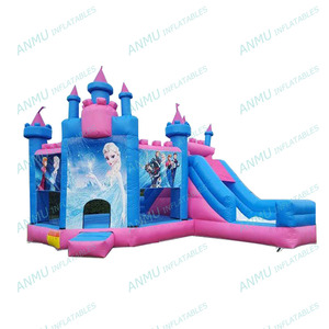Maison de rebond pour enfants commerciaux château de saut videur toboggan gonflable videur gonflable château gonflable - Product Image 2