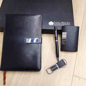 Luxury A5 <b>Notebook</b> Pen Customized Corporate Business Gift <b>Set</b> for Men Luxury Office Promotional Stationery Items - Product Image 2