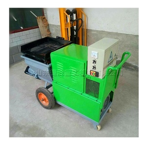 Máquina de pulverización de mortero de <span class=keywords><strong>cemento</strong></span>, pulverizador de mortero de descarga grande multifuncional de <span class=keywords><strong>cemento</strong></span> de enlucido de pared de alta presión - Product Image 2