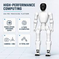 Robot IA Bumi 21-DOF avec caméra, capteurs IMU et capacité de calcul de 6 TOPS pour la programmation et le développement robotique