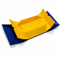 Boîte pliante rigide à ouverture papillon personnalisée, boîte cadeau en papier spécial d'une seule pièce pour l'emballage de cosmétiques