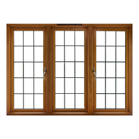 Ventanas Abatibles Dobles de PVC/UPVC Tipo Económico Americano, Gran Venta en Norteamérica