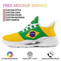 Chaussures de sport personnalisées en gros avec nom d'équipe, série OEM ODM, impression à la demande, logo personnalisé, baskets respirantes FN079-26027049-2