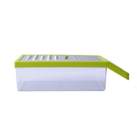 Râpe à main en acier inoxydable 2 en 1 en gros, râpe plate multifonctionnelle et trancheuse pour fromage, pommes de terre et légumes