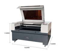 Caméra CCD Laser Co2 de coupe de haute précision 1390 300w Machine de découpe Laser CO2 avancée avec entraînement à vis pour bois acrylique