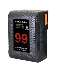 BP-99V 6700mAh <b>V</b>-<b>Mount</b> <b>V</b>-Lock Rechargeable <b>Battery</b> for Camera LED Video Light Digital Products FCC/CE Certified Stock 0-Cycle - Product Image 1