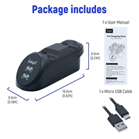 IPega — chargeur USB double pour manettes de jeu, Station de charge, support d'alimentation, pour contrôleur de PS4 Slim Pro