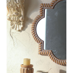 Specchio da Parete Rustico Vintage con Cornice, Nuovo Design <span class=keywords><strong>2026</strong></span>, Decorazione per la Casa in Stile Fattoria Retrò - Product Image 4