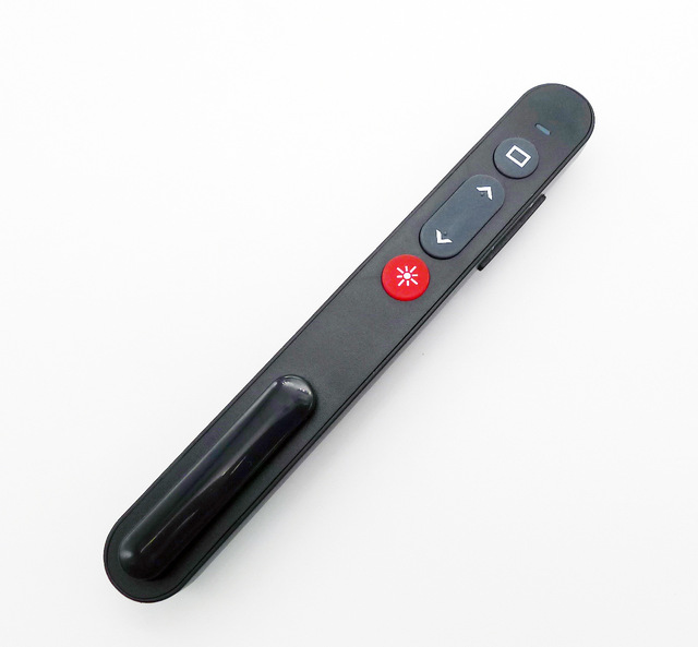 PPT Multimedia Projection Presenter Red Light Wireless Remote Page Turner Electronic Pointer Laser Presentation Pen ABS Model