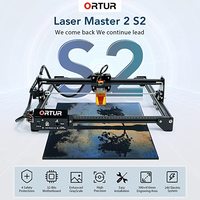 Máquina de Gravura do Laser Mestre 2 Ortur 32-bit DIY Impressora 3D com a Proteção de Segurança De Corte De Metal CNC Gravador Do Laser a laser