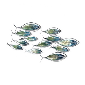 Best Sell Product with Good Quality and Price New Design Metal <b>Leaf</b> Wall <b>Art</b> - Product Image 6