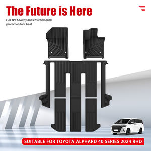 แผ่นรองพื้นรถยนต์ TPE 3 มิติ คุณภาพสูง ป้องกันน้ำลื่น สำหรับ<span class=keywords><strong>รถ</strong></span>ยนต์โตโยต้า อัลฟาร์ด ซีรีส์ 40 ปี 2024 พวงมาลัยขวา - Product Image 2