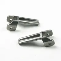 Baru untuk Pengganti Paduan Aluminium untuk XR 250 400 XR400 XR600 Sepeda Motor Trail Off-Road Pedal Pijakan Kaki Belakang