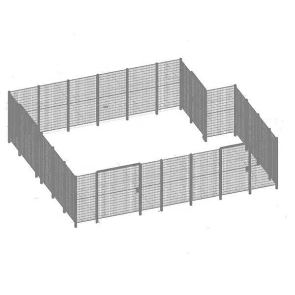 Safety guarding fence Iron wire mesh fence panel for factory workshop protect