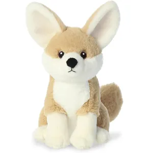 1008 Wholesale Eco Friendly Fox Stuffed Animal Environmental Consciousness Recycled Materials Soft Toy Plush Fox with Big Eyes