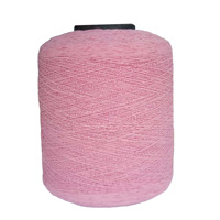 Fil élastique en chenille filée teinte avec options de couleur (Spandex/Polyester 840D Open End/OE) pour la finition de vêtements et de chaussettes