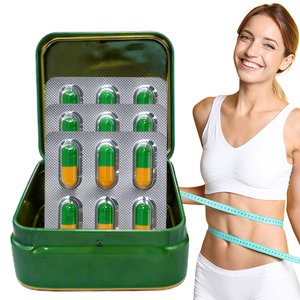 Viên nang đốt mỡ giảm cân tự nhiên thuần chay nhãn hiệu riêng, viên nang hỗ trợ làm phẳng bụng, viên nang ức chế sự thèm ăn để giảm cân - Product Image 1