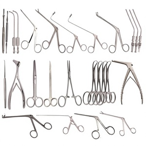 ชุดเครื่องมือผ่าตัดจมูกและโพรงจมูก A-1 VERITAS ENT ทำจากสแตนเลสสตีลแบบใช้ซ้ำได้ สำหรับการตรวจภายในโพรงจมูกและการผ่าตัดทางหู คอ จมูก - Product Image 1