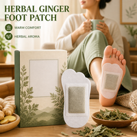 Patch de moxibustion personnalisé à l'armoise et aux extraits de vinaigre de bambou pour les soins quotidiens des pieds