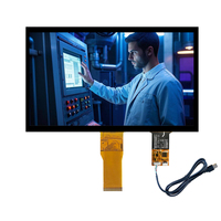 Écran tactile PCAP 4.3 5 7 8 9 10.1 12.1 15.6 Module d'affichage d'écran tactile TFT LCD haute luminosité avec HD-M