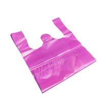 Sacs de courses en HDPE/LDPE à poignées, type T-shirt, pour supermarché, épicerie, fruits, légumes, qualité alimentaire, jetables, pour sushis et articles pour bébés