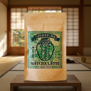 UJI MATCHA Poudre de thé vert japonais Matcha Latte instantané 100g - Product Image 1