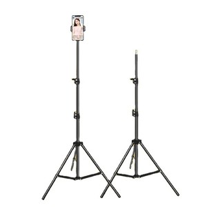 2.1m 伸縮式スマホスタンド Cクランプ固定式 自由雲台付き デスクマウント ライトスタンド DSLRカメラ対応 - Product Image 2