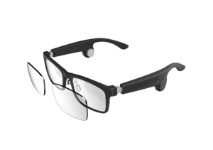 แว่นตาช่วยฟังแบบส่งเสียงผ่านกระดูก Gonbes รุ่น GZ001 พร้อมระบบตัดเสียงรบกวนคู่ เพื่อการช่วยเหลือการได้ยินที่ดีขึ้น สำหรับผู้สูงอายุ - Product Image 5