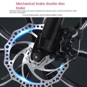 Bicicleta de Montaña con Amortiguación, Velocidad Variable, Freno de Disco Doble, 21-30 Velocidades, Bicicleta de Cross-Country para Hombre y Mujer, 26 Pulgadas - Product Image 3