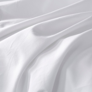 Tinh Khiết Màu Trắng Lông Lụa Cotton In Mùa Thu Đơn Giản Thoáng Khí Khách Sạn Duvet Chèn & Khăn Trải Giường Chải Linen Mền - Product Image 3