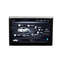 Layar Sentuh Android 15 Baoshang 8.0 Inch untuk Audi A8 2011-2017 Pemutar Video Radio GPS Navigasi Head Unit
