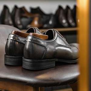 Zapatos Oxford de Cuero Formales para Hombre, de Lujo, Hechos a Mano, con Cordones, para Negocios, Bodas, Impermeables - Product Image 6