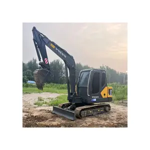 90% nuova attrezzatura movimento terra di alta qualità prezzo più basso svezia marca 5 ton usato volvo ec55 mini escavatore