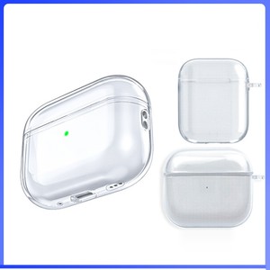 Funda protectora <span class=keywords><strong>de</strong></span> piel transparente para <span class=keywords><strong>Airpods</strong></span> <span class=keywords><strong>pro</strong></span> <span class=keywords><strong>2</strong></span>, <span class=keywords><strong>estuche</strong></span> <span class=keywords><strong>de</strong></span> <span class=keywords><strong>carga</strong></span> <span class=keywords><strong>de</strong></span> TPU suave, transparente - Product Image 2