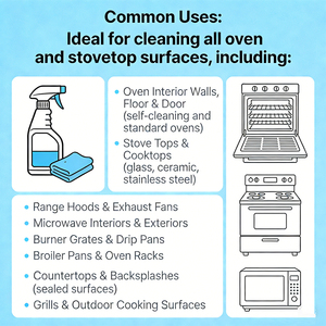 Spray detergente <span class=keywords><strong>per</strong></span> forni commerciali, <span class=keywords><strong>sgrassatore</strong></span> <span class=keywords><strong>per</strong></span> impieghi gravosi <span class=keywords><strong>per</strong></span> <span class=keywords><strong>grasso</strong></span> incrostato e macchie carbonizzate, formula ad azione rapida <span class=keywords><strong>per</strong></span> forni a convezione, 500ml - Product Image 5