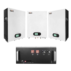 Powerwall <span class=keywords><strong>48V</strong></span> 10kWh 에너지 저장 태양광 시스템 LifePO4 리튬 배터리 팩 200Ah 용량 벽걸이 형 IP65 CAN 하이브리드 UPS - Product Image 1