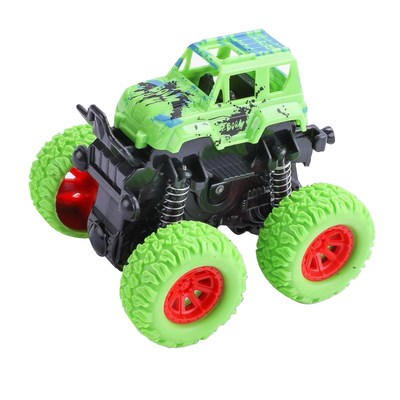 wholesale Plastic Non-Remote Controlled Mini Inertial Off-Road Vehicle Diecast Children Toy Car Plastic Friction Stunt Car