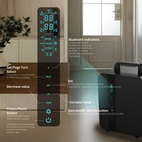 Diffuseur de parfum HVAC OEM 10000m3, diffuseur de parfum commercial, machine de diffusion de parfum, commande par application intelligente pour grands espaces, 50% de réduction