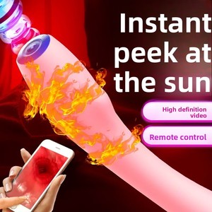 Jouets sexuels pour adultes Masturbateur féminin Vibrateur à bulles à fonction silencieuse avec caméra endoscopique vaginale - Product Image 3