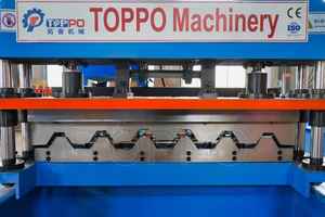 Südamerika Rollform maschine Trapez dach bleche Metallplatten-Rollform maschine für Dach-und Wand paneele - Product Image 4