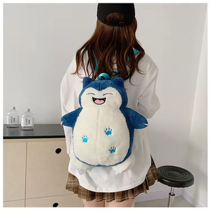 JM Wholesale High Quality Anime Plush Toy Stuffed Pikachu Psyduck Eevee Charmander Gengar <strong>Wobbuffet</strong> Doll Toy With Tag - Product Image 6