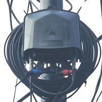 Splitter ODN IP68 Pra-Konektorisasi dengan Segel Las Hot Plate 1:2 /1:4 /1:8 /1:9 /1:16  18 Core SC APC/UPC untuk Pemasangan di Dinding/Tiang Jaringan