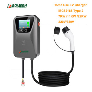 กล่องชาร์จรถยนต์ไฟฟ้า Bomern Home Wallbox protection Smart Wallbox 7kw 11kw 22kw แบบติดผนัง ชนิดที่ 2 - Product Image 1