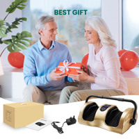 Appareil de massage des pieds à circuit électrique 40W avec rouleaux de thérapie, écran tactile et fonction chauffante Shiatsu