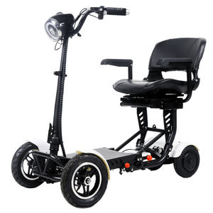 Petit <span class=keywords><strong>scooter</strong></span> électrique de mobilité, tricycles électriques, rééducation, personnes âgées, scooters pliants pour handicapés, <span class=keywords><strong>50cc</strong></span>, roues avant de 10 pouces, roues arrière de 8 pouces - Product Image 5