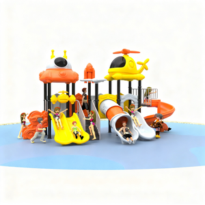 Increíble Precio de Fábrica, Torre de Juegos de Plástico para Exteriores, de Acero, PVC, LLDPE, para Niños, Preescolar, Comercial, Residencial - Product Image 3