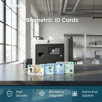 Imprimante de cartes d'identité sécurisées gravées au laser en PVC/PC composite avec une production de 300 cartes/heure pour l'intégration de cartes d'identité gouvernementales à grande échelle
