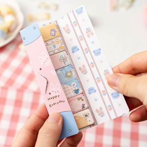Multi-Color Self-Adhesive Customizable Memo Pads Cartoon Cute Design for Students Office Use Small <b>Labels</b> Record Memos Key - Product Image 2