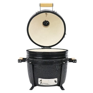 Hot Selling 15 Inch <strong>Mini</strong> Kamado Clay Tandoor Oven Tabletop Barbeque Machine Portable <strong>Charcoal</strong> <strong>Grill</strong> - Product Image 4