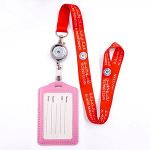 Portacredenciales Personalizado para Personal Médico, Enfermeras y Asistentes de Enfermería, con Cordón Sublimado - Product Image 1
